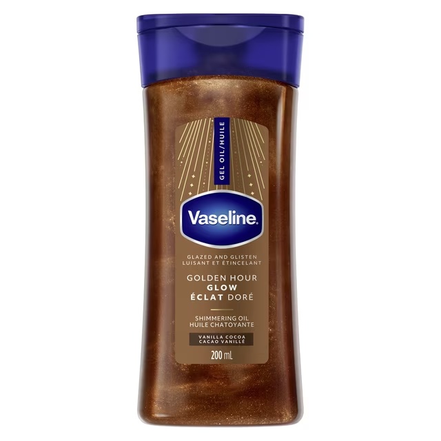 Vaseline® Gel Huile Éclat Doré – Cacao & Vanille