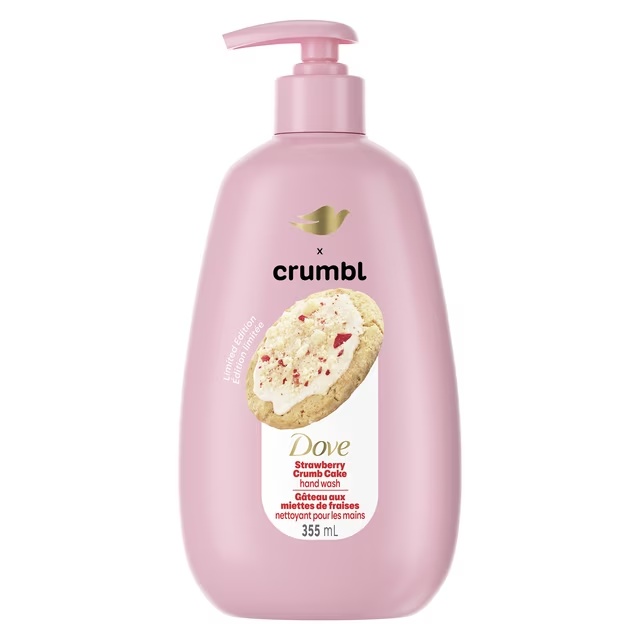 Dove x Crumbl – Strawberry Crumb Cake - Savon de main