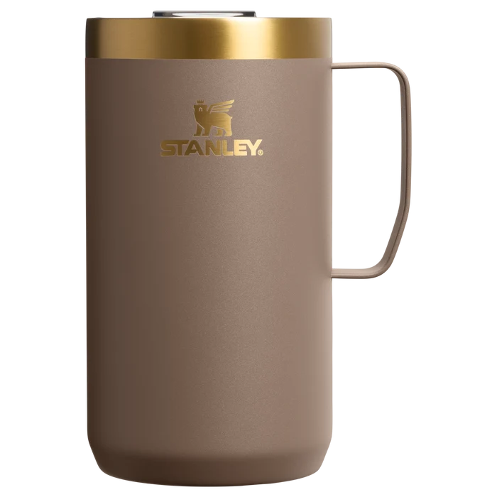 Stanley Stay-Hot Camp Mug – 710ml | Espresso Gold