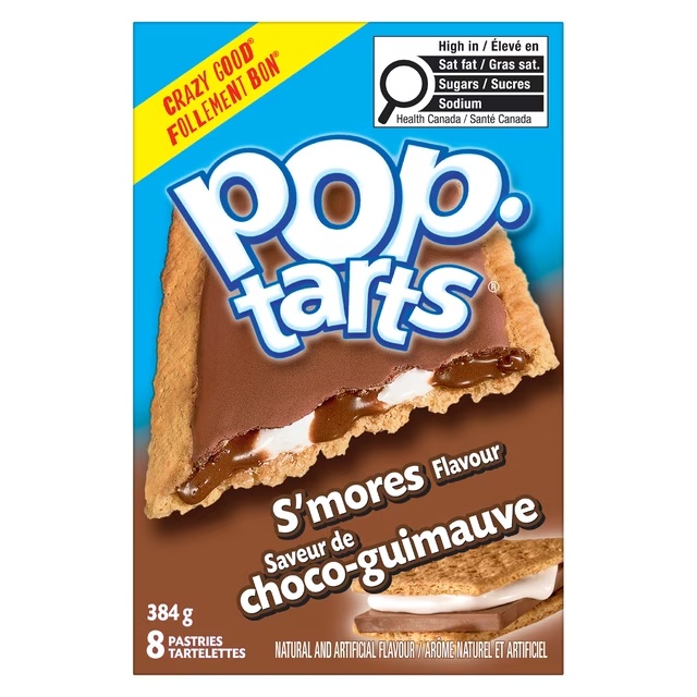 Pop-Tarts® S’mores – Chocolat & guimauve