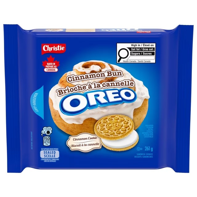 OREO – Brioche à la cannelle