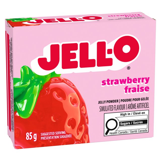 Jell-O – Gelée saveur fraise