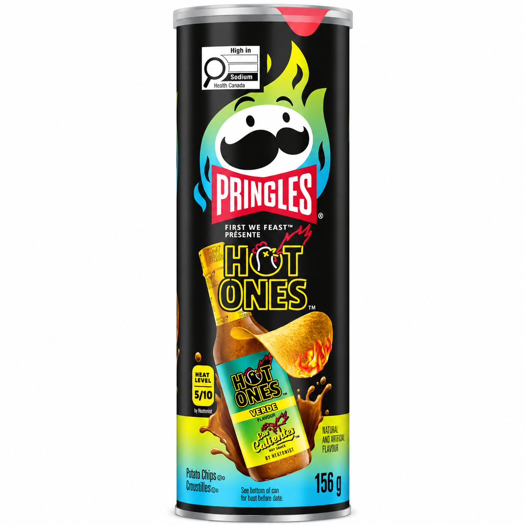 Pringles® Hot Ones – Los Calientes Verde