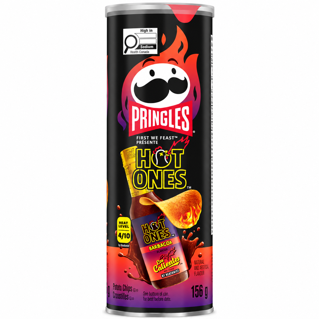 Pringles® Hot Ones – Los Calientes Barbacoa