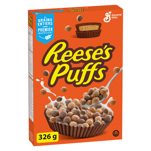 Reese’s Puffs® – Beurre de cacahuète & chocolat
