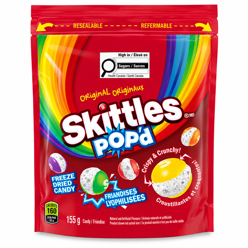 Skittles POP’d® Original – Freeze-Dried
