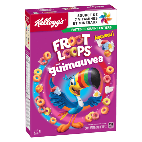 Kellogg's® Froot Loops® avec guimauves