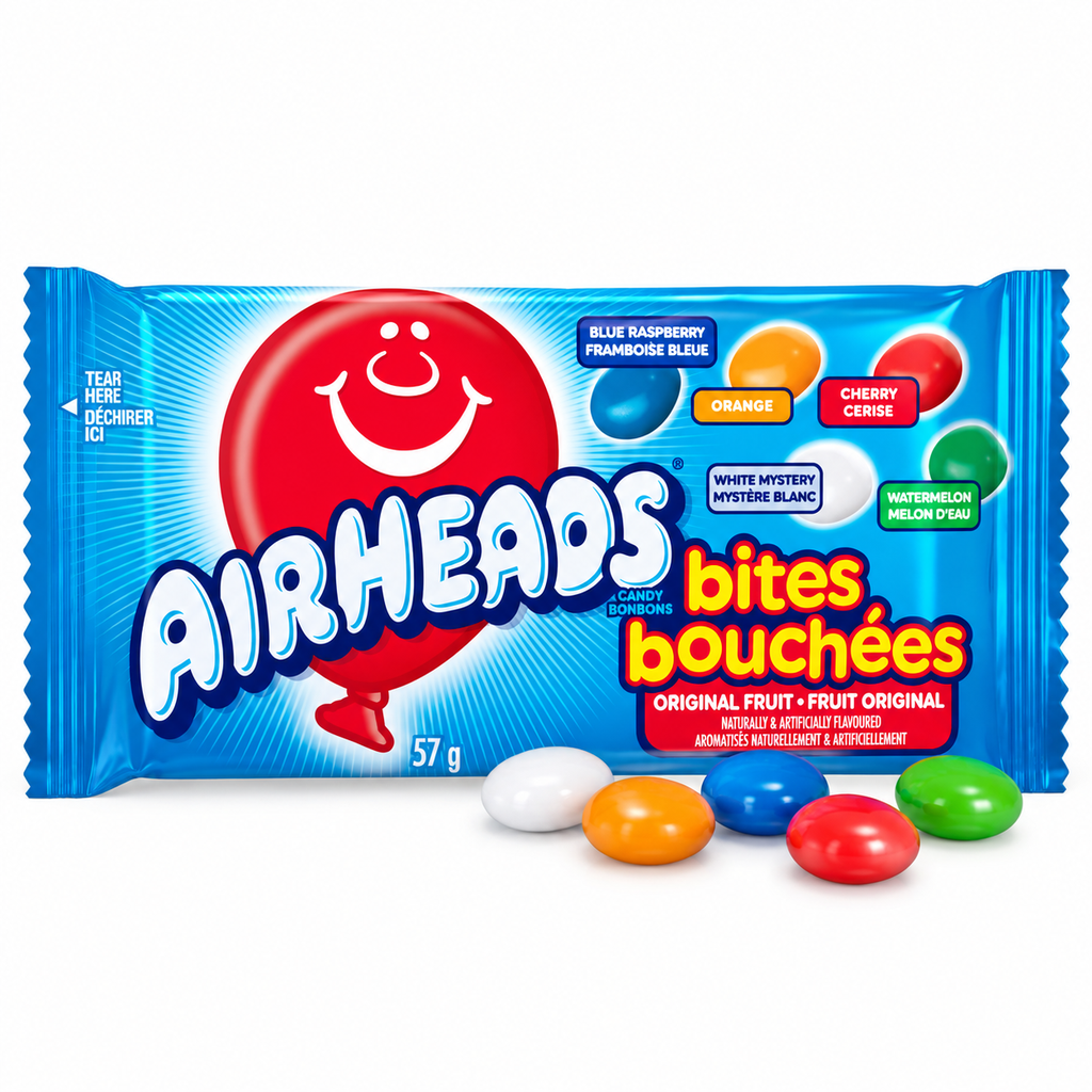 Airheads Bouchees – Fruits assortis